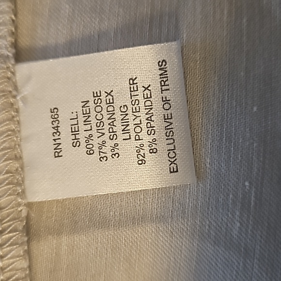 Sigrid Olsen Signiture Women's Jacket Size 6,  Colors Tan, Black, Salmon, White - Picture 6 of 6